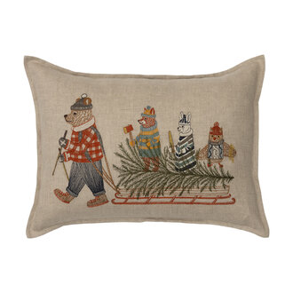 CORAL & TUSK Christmas Tree Sled Pillow