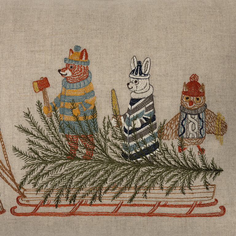 CORAL & TUSK CORAL & TUSK Christmas Tree Sled Pillow