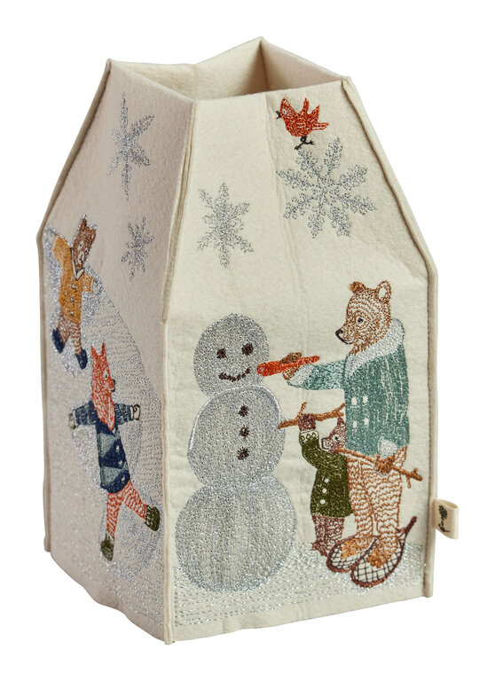 CORAL & TUSK CORAL & TUSK Snow Day Tissue Box Cover