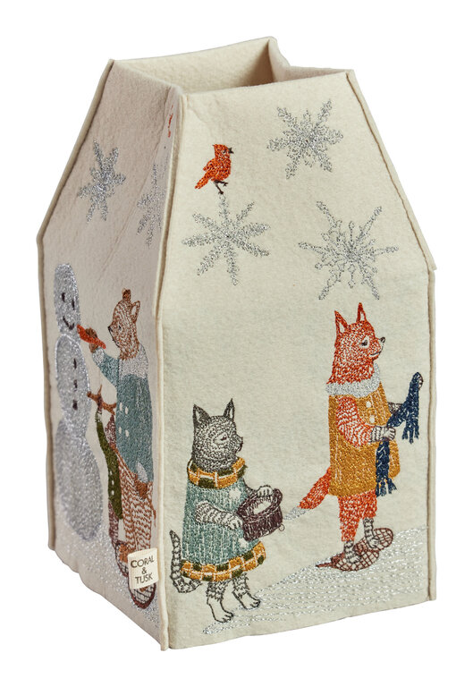 CORAL & TUSK CORAL & TUSK Snow Day Tissue Box Cover