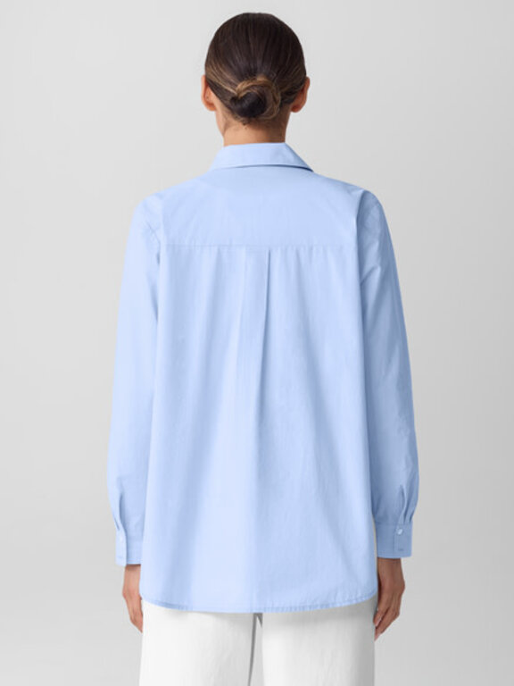 EILEEN FISHER EILEEN FISHER Classic Collar Long Shirt