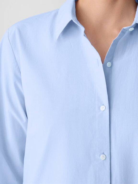 EILEEN FISHER EILEEN FISHER Classic Collar Long Shirt