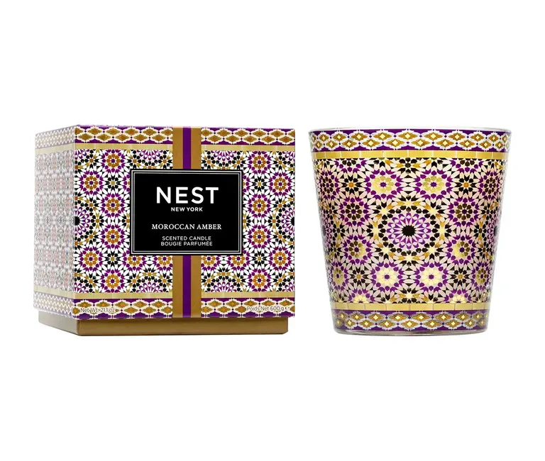 NEST NEST Moroccan Amber Specialty 3-Wick Candle