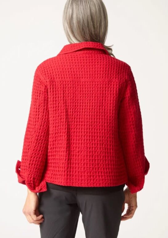 HABITAT HABITAT Washed Honeycomb Shacket