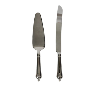 JULISKA Berry & Thread 2 pc Cake Knife and Server Set