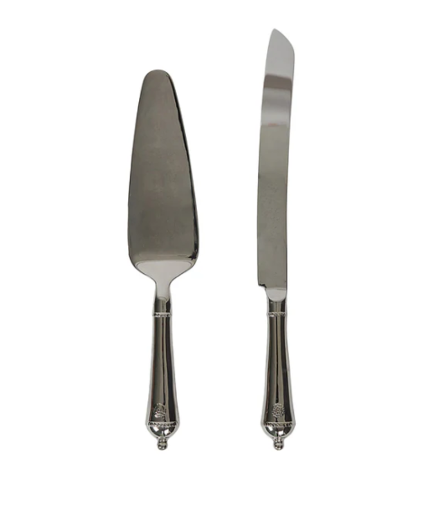 JULISKA JULISKA Berry & Thread 2 pc Cake Knife and Server Set