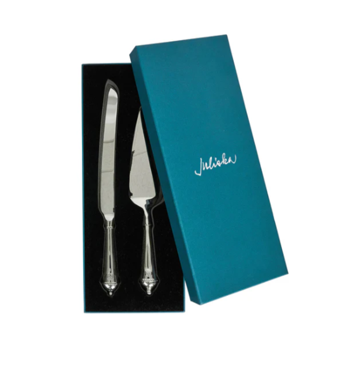 JULISKA JULISKA Berry & Thread 2 pc Cake Knife and Server Set