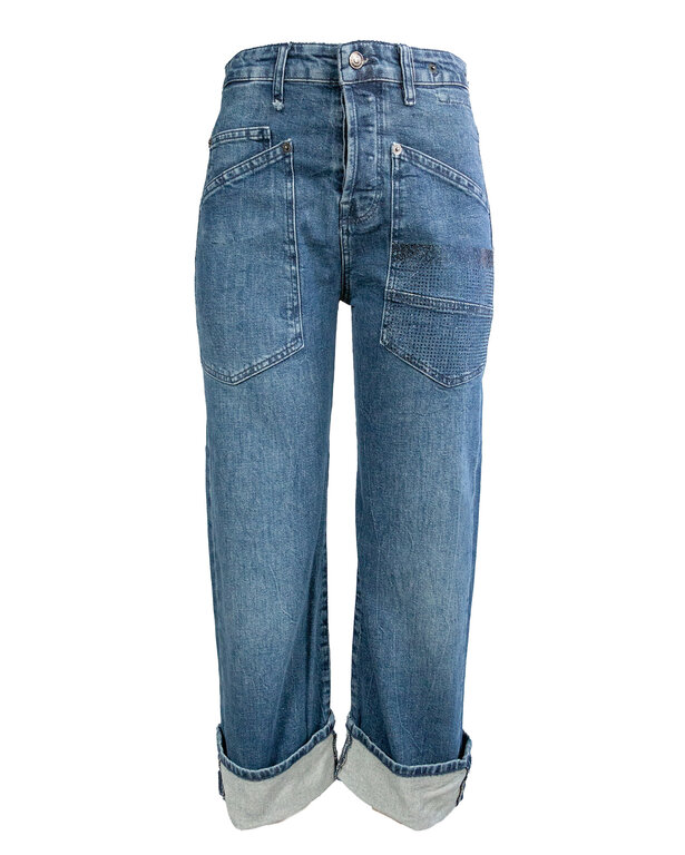 MAC MAC Baggy Glitter Pocket Jean