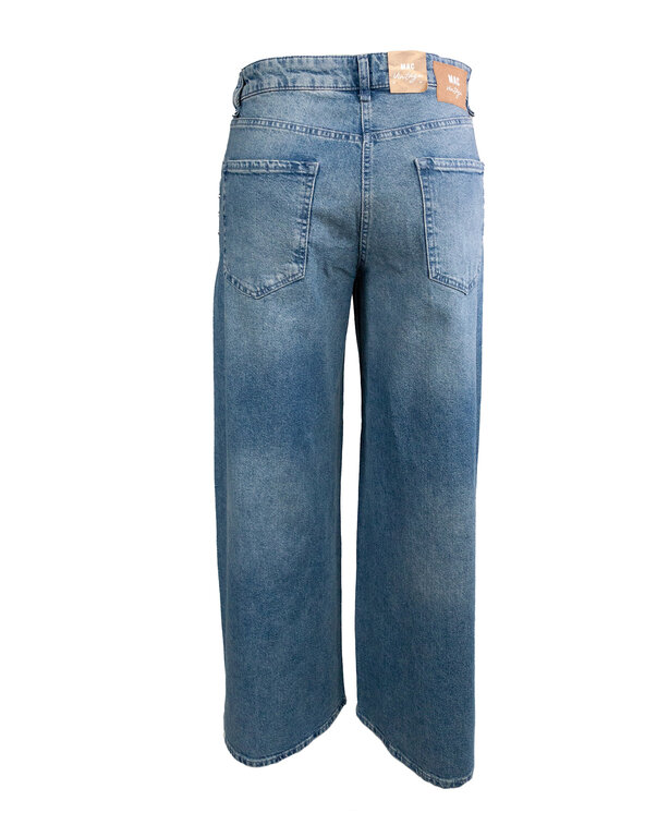MAC MAC Nevada Rivet Extra Wide-Leg Jean