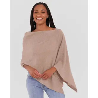 ALASHAN 100% Cashmere Topper, Natural