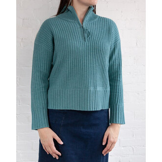 ALASHAN Morgan Half Zip Sweater