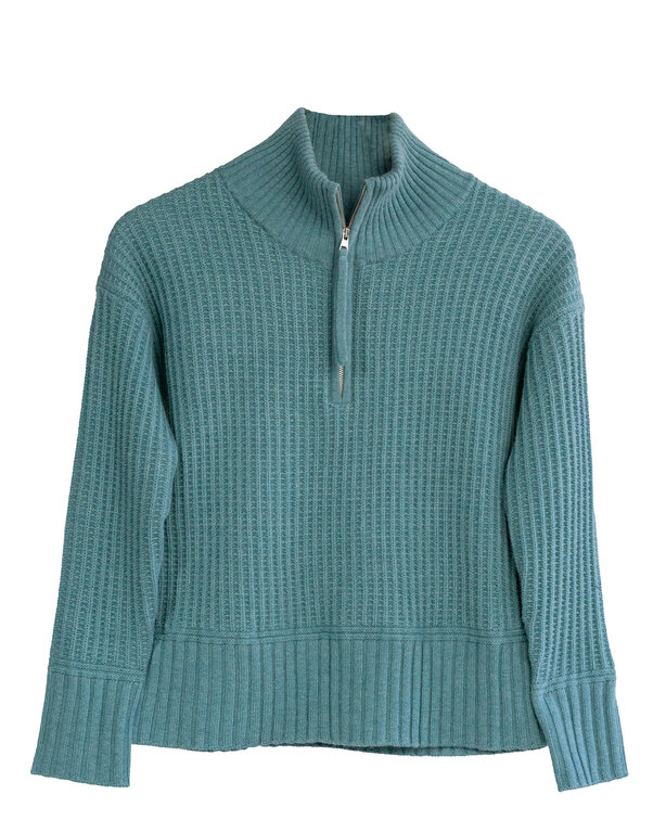 ALASHAN ALASHAN Morgan Half Zip Sweater