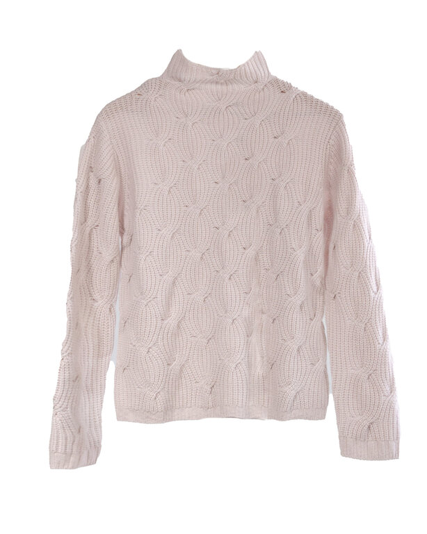 ALASHAN ALASHAN Lisette Shaker Cable Sweater