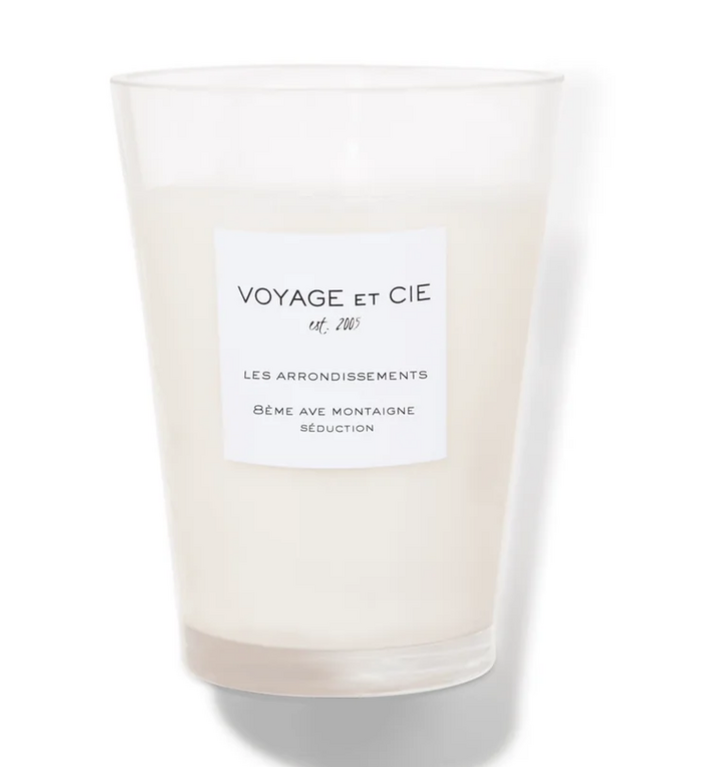 VOYAGE ET CIE VOYAGE ET CIE 20 oz French Cut Vase Candle, Seduction, FCDES20OZ