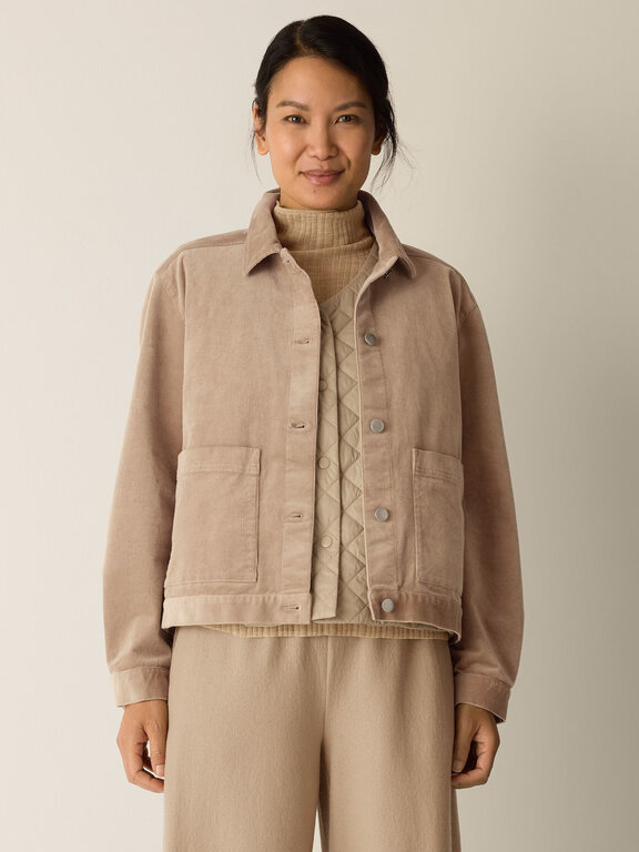 EILEEN FISHER EILEEN FISHER Organic Cotton Stretch Corduroy Jacket