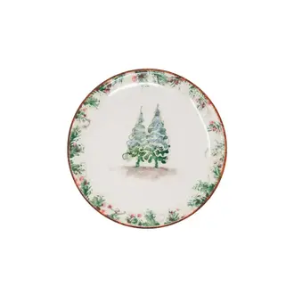 ARTE ITALICA Natale Bread Canape Plate