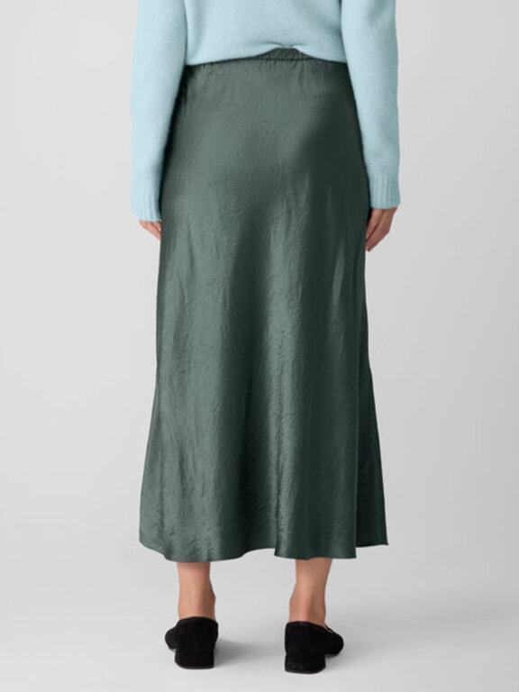 EILEEN FISHER EILEEN FISHER Textured Satin Bias Skirt