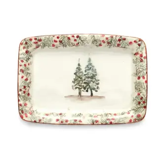 ARTE ITALICA Natale Small Tray, Christmas