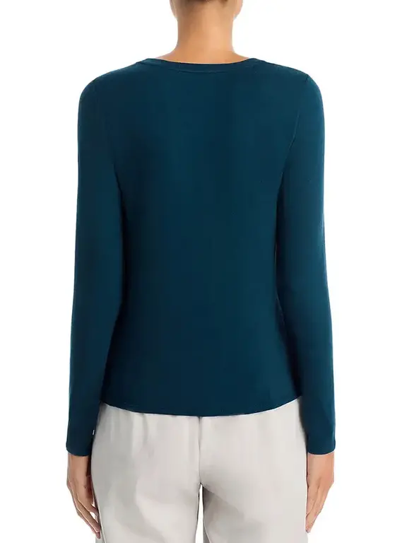 EILEEN FISHER EILEEN FISHER Cotton Blend Round Neck Tee