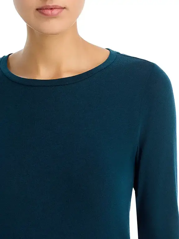 EILEEN FISHER EILEEN FISHER Cotton Blend Round Neck Tee