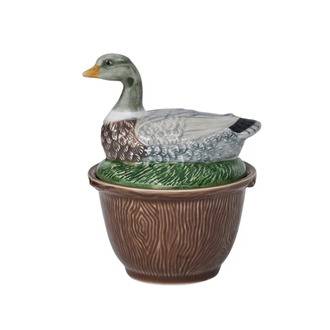 JULISKA Forest Walk Duck Bowl with Lid