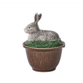 JULISKA Forest Walk Rabbit Bowl with Lid