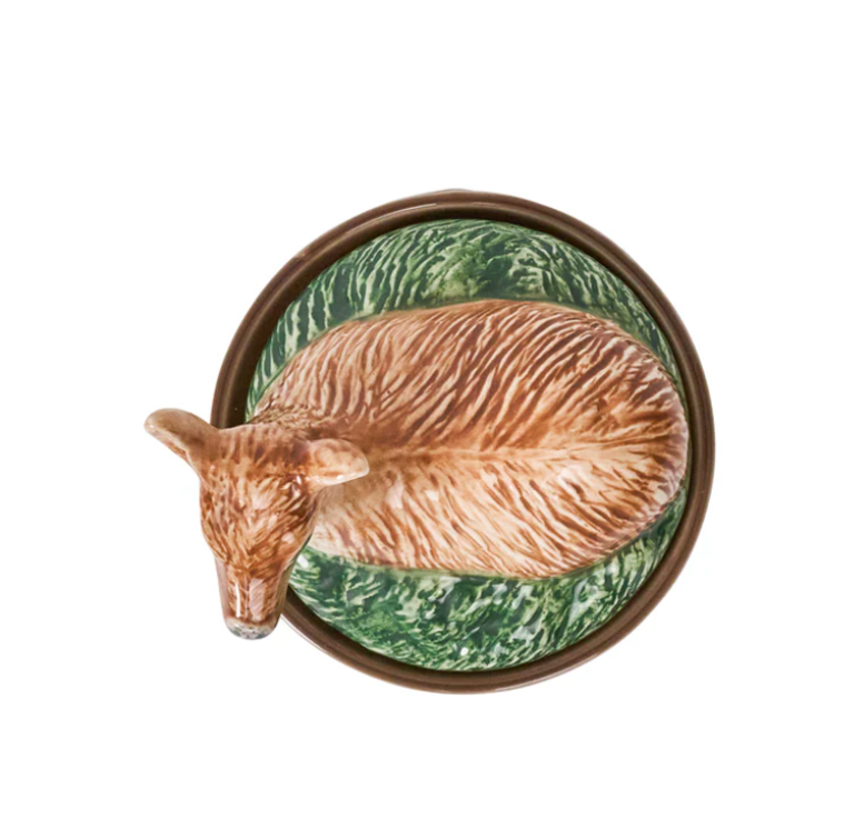 JULISKA JULISKA Forest Walk Deer Bowl with Lid