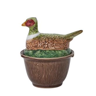 JULISKA Forest Walk Pheasant Bowl with Lid