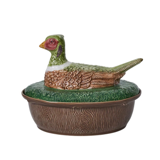 JULISKA Forest Walk Pheasant Baker with Lid