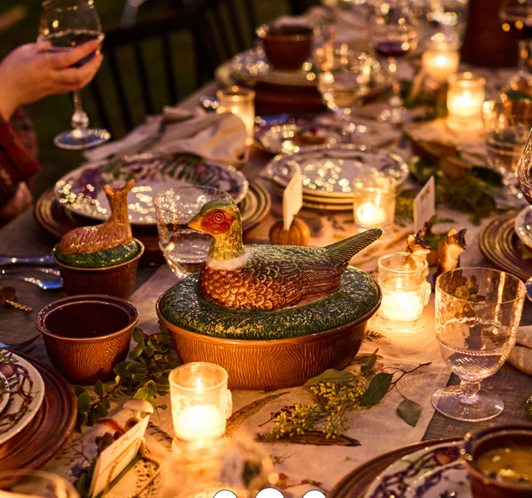 JULISKA Forest Walk Pheasant Baker with Lid