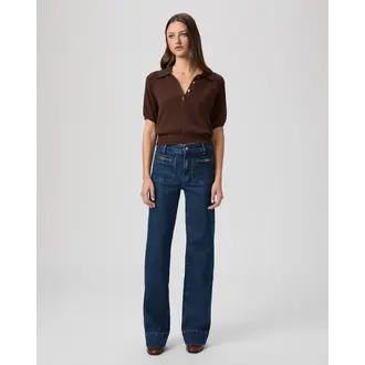 PAIGE Sasha Novelty Patch Pocket Jeans