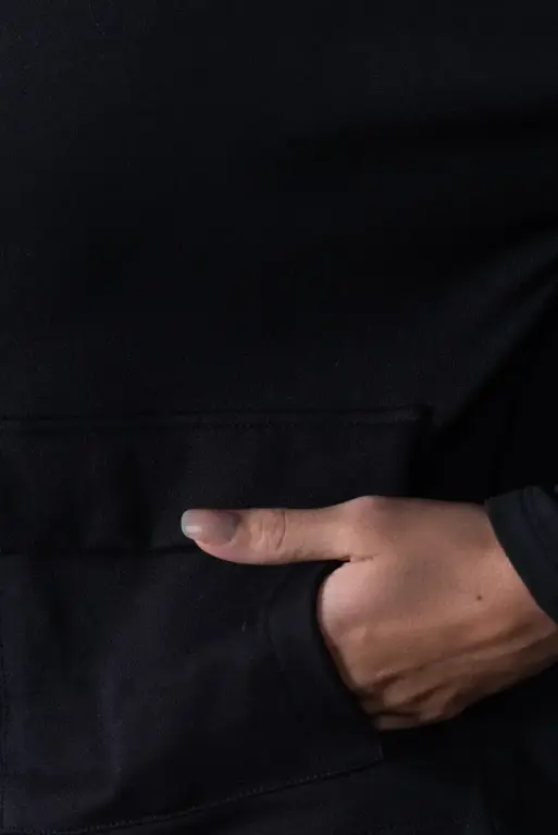 ANONYM ANONYM Cropped Thelma Zip Up Sweatshirt