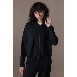 ANONYM Cropped Thelma Zip Up Sweatshirt