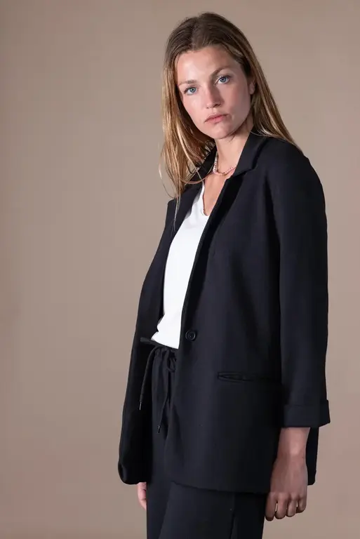 ANONYM ANONYM Leonie Boyfriend French Terry Blazer