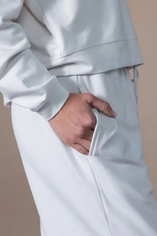 ANONYM ANONYM Wide Leg Drawstring Sweatpant