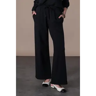 ANONYM Wide Leg Drawstring Sweatpant