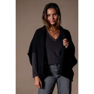 ANONYM Alpaca Blend Poncho Jacket