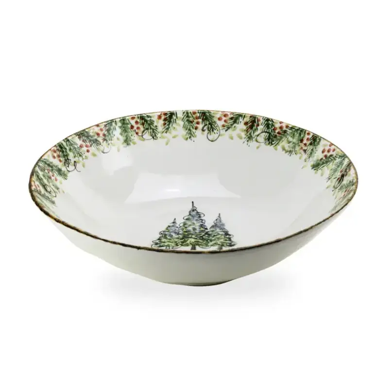 ARTE ITALICA ARTE ITALICA Natale Medium Serving Bowl