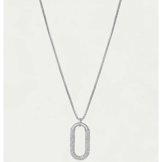 DEAN DAVIDSON Solene Pave Long Pendant Necklace