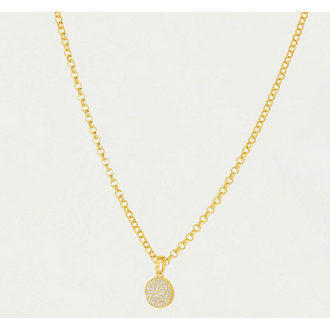 DEAN DAVIDSON Petit Pave Knockout Pendant Necklace