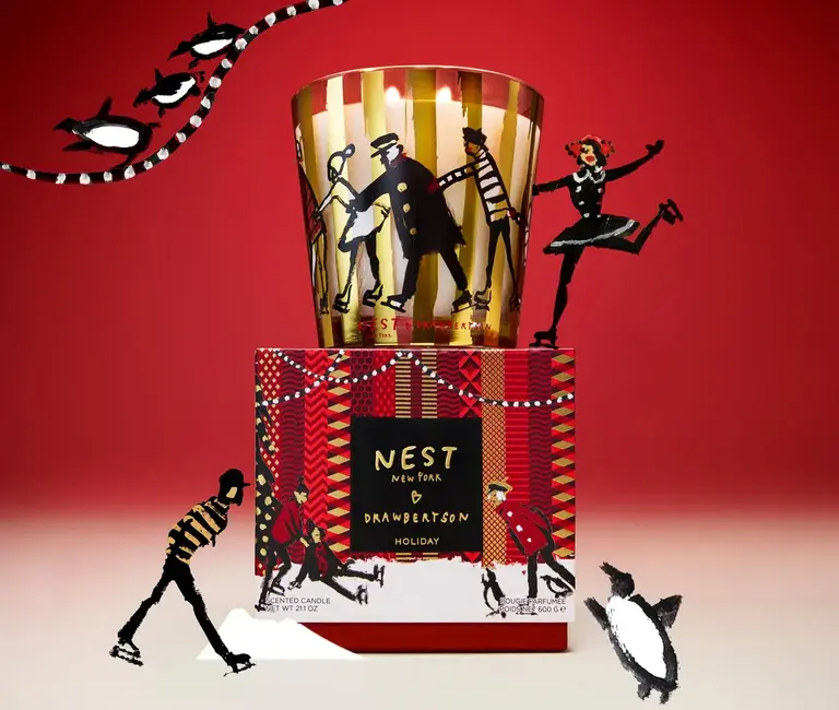 NEST NEST Holiday Donald Robertson 3-Wick Candle