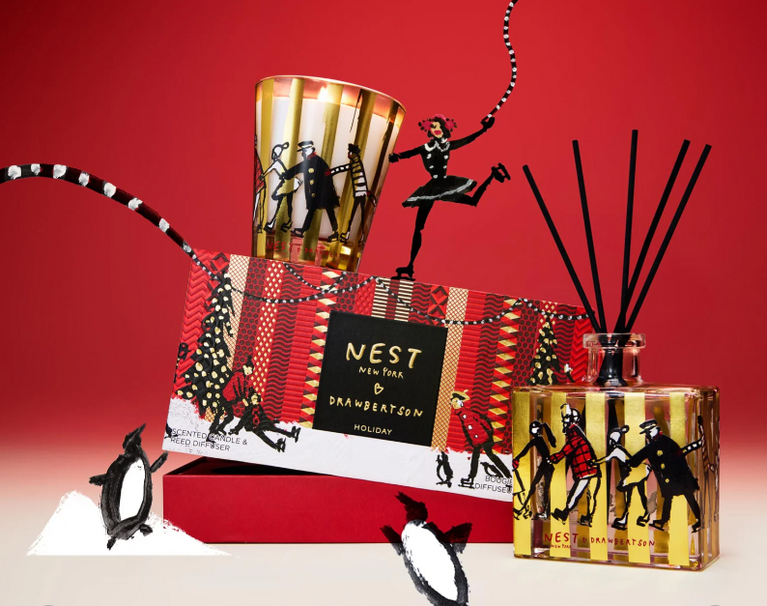 NEST NEST Specialty Classic Holiday Candle and Diffuser Set