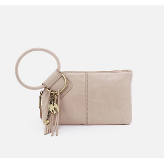 HOBO Sable Wristlet: Stone Gloss
