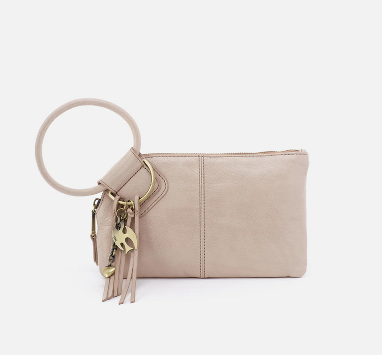 HOBO HOBO Sable Wristlet: Stone Gloss