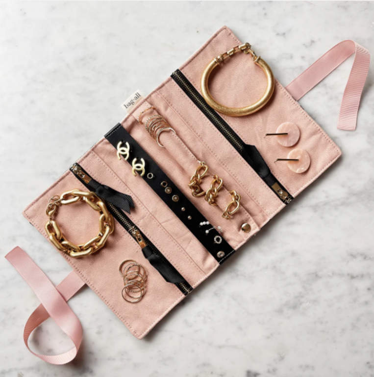 BAG-ALL BAG-ALL Striped Couture Jewelry Roll