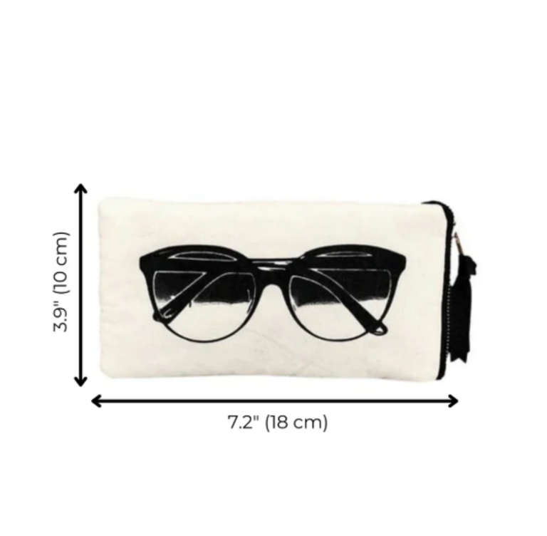 BAG-ALL BAG-ALL Glasses Case with Outside Pocket