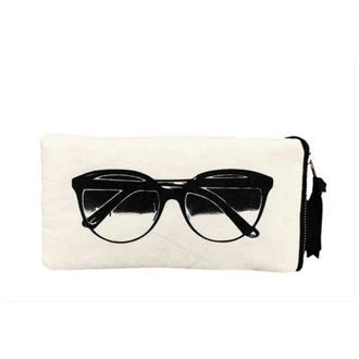 BAG-ALL Glasses Case with Outside Pocket