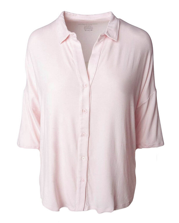 MAJESTIC MAJESTIC Relaxed Elbow Sleeve Shirt
