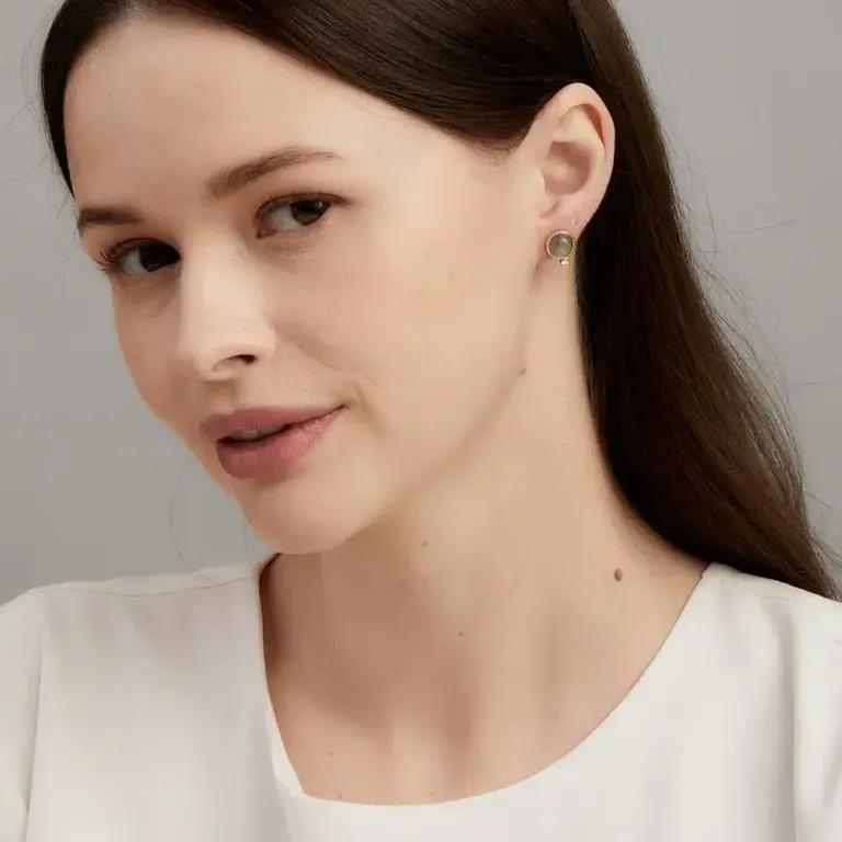 SYNA SYNA Candy Labradorite Stud Earrings