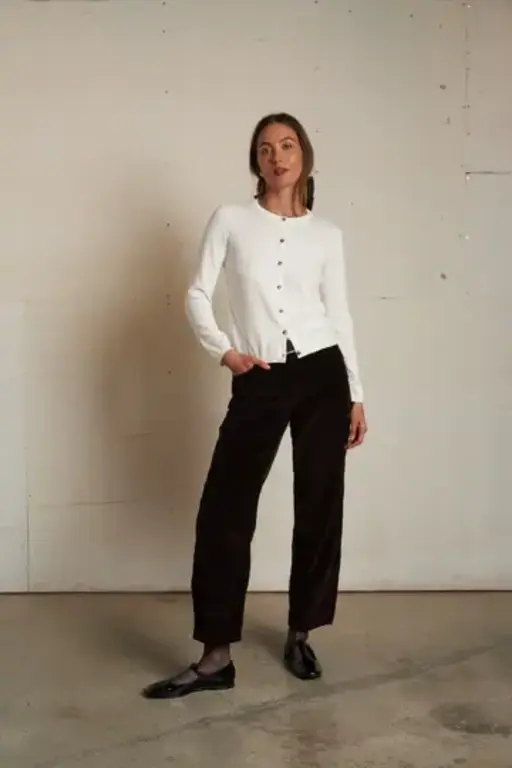 PERFECT WHITE TEE PERFECT WHITE TEE Moira Cotton Cashmere Cardigan